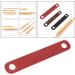 Qialexicon Leather Shoulder Strap Pad Detachable Replacement for Tote Handbag Laptop Case red - Buy Online on GoSupps.com