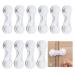 10 Pcs Kitchen Cupboard Locks for Children Adhesive Safety Locks for Cupboards Baby Locks Cupboard Child Locks Baby Safety Locks Suitable for Wardrobe Cupboard Drawer and Refrigerators