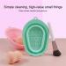 lmoikesz Makeup Brush Cleaning Mat Reusable Cosmetic Tools Washing Scrub Pad Portable Small Sponge Eyeliner Applicators Scrubber Gifts Pink - Buy Online on GoSupps.com