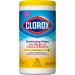 Clorox Disinfecting Wipes, Crisp Lemon, 75 Count (Pack of 6) - Cleaning Wipes - Buy Online on GoSupps.com