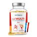 Nutri&Co Multivitamins and Minerals 25 Nutrients - Zinc, Vitamins A B C D3 E K2 Bio-active & Minerals High Absorption - 90 Vegan Capsules - Packaged in France
