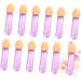 Baluue 100pcs Eyeshadow Brush Kit Beauty Sponge Women Eyeshadow Applicator Makeup Eye Sponge Violet 3.6X1.2 cm Violet - Buy Online on GoSupps.com
