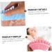 CLISPEED 3 Sets Silicone Shampoo Brush - Portable Hair Massage & Bath Brushes for Ultimate Scalp Care - Buy Online on GoSupps.com