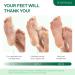 Men's Foot Peel Mask - Dermatologist Tested for Baby Soft Feet - Exfoliating & Repairing Dry Cracked Heels - 2 Pack - Buy Online on GoSupps.com