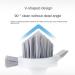 Gap Brush Floor Brush Scraping Brush Bathroom Floor Brush Bathroom Corner Gap Toilet Cleaning Brush White Gray - Buy Online on GoSupps.com