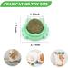 Shop AUCENIX Catnip Balls for Cats - Natural Rolling Cat Toys for Dental Health & Fun (2 Pack - Green) - Buy Online on GoSupps.com