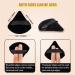 12 PCS Makeup Powder Puff Set - Soft Velour Face Triangle Applicators for Foundation & Loose Powder | Portable Beauty Tools (Black White Pink - Buy Online on GoSupps.com