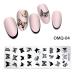 Buy Image Stencils Set - Floral & Cartoon Patterns for Nail Art | Geometric Sponge Pen Stamping Plates (Style 10) - International Shipping - Buy Online on GoSupps.com