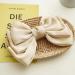 scicent Big Bow Hair Clips Hair Bows for Women Soft Silky Satin Hair Clips French Barrette Simple Bowknot Hairpin Solid Color Hair Fastener Accessories for Women Girls - 28115 - Buy Online on GoSupps.com