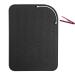 kuou Heat Mat for Hair Straighteners Silicone Heat Resistant Mat for Curling Irons Heat Proof Protection Mat for Travel Home Salon Flat Iron Hair Styling Tools(9X 6.5'' Black)