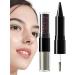  G n rique Narcescent Glitter Eyeliner - Dual Head Black Eyeliner Easy to Smudge Waterproof Combination Makeup Long-Lasting Shiny Eye Makeup Beauty Makeup for a - Buy Online on GoSupps.com