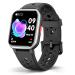MgaoLo Kids Smart Watch for Boys Girls Games Fitness Tracker with HR Sleep Monitor Sport Activity Tracker with Pedometer Steps Calories Counter DIY Watch Face Touchscreen Black