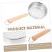 Zerodeko Stainless Steel Pot Griddle Egg Pan Frying Pan Kitchen Egg Cooker Fry Pan for Eggs Kitchen Pan Honeycomb Skillet Household Skillet Wood Non Stick Cooking Utensils - Buy Online on GoSupps.com