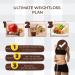 AETN Creations Slim Fast Chocolate Snack Bar 2 Boxes (12x25g) - 99Kcal Indulgent On-the-Go Treat with Free Fridge Magnet and Meal Planner - Buy Online on GoSupps.com
