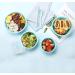 DASAWAN 40oz Camping Bowl with Lid, Portable Collapsible Silicone Bowl & Stainless Steel Cutlery Set - Travel & Camping Accessories, Large 1200ml Bowl, Blue - Buy Online on GoSupps.com