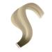 Buy Youngsee Ombre Real Hair Tape In Extensions - 35cm Virgin Smooth Real Hair - Dark Brown to Blonde - 5pcs 10g #4/7/80 - International Shipping - Buy Online on GoSupps.com