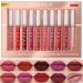 FAEYLI 9Pcs Matte Liquid Lipstick + 1Pcs Lip Plumper Set | Long Lasting & Waterproof Lip Gloss Kit - Buy Online on GoSupps.com