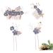 FRCOLOR 1 Set of 4 Comb Insert Rhinestone Headdress Hair Accessories with Flowers Floral Hair Accessories Comb for Touping Hair Bridal Wedding Hair Comb Set Rhinestones Child - Buy Online on GoSupps.com
