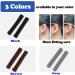 FDEEETY 3 Pairs Soft Knitted Glasses Ear Pillows - Slide-Resistant Cushions for Sunglasses & Reading Glasses (Gray Black Brown) - Buy Online on GoSupps.com