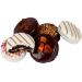 Hazel & Creme Chocolate Cookie Gift Box - Chocolate Covered Cookies Gift Basket - Gourmet Cookie Gift - Food Gift For Him Or Her (Large Box) 12 Count (Pack of 1) - Buy Online on GoSupps.com