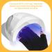Ouligay UV Gloves for Gel Nails Anti UV Gloves UPF50+ UV Protection Gloves for Manicures Nail Fingerless UV Gloves for Manicures Skin Care - Buy Online on GoSupps.com