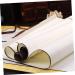 SEWOART Blank Rice Paper Scroll Calligraphy Rice Paper Water Writing Cloth Chinese Painting Couplet Paper Yellow 1.5X40X117CM - Buy Online on GoSupps.com