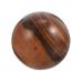 Frcolor 2st Fitness-Golfer turns the ball massage balls for older people Massage balls made of wooden training ball for the hand massage ball with natural texture ebony Hugo Handheld 5.10x5.00cm brown