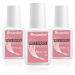 Rosarden Nail Glue for Acrylic Nails - Adhesive Super Nail Bond Nail Glue for Press on Nails Tip Brush On Super Strong Nail Glue for Nail Tips 3PCS