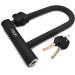 Nean U-Lock Bicycle Lock with Bracket & 2 Security Keys - 12mm 207x138mm Black | Premium Theft Protection - Buy Online on GoSupps.com