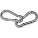 HeavyTool Stainless Steel Carabiner Hook 120x11mm (2 pcs) | V4A AISI316 Fire Brigade Gear | Durable Niro Inox for International Shipping - Buy Online on GoSupps.com