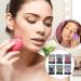6Pcs Black Mini Makeup Sponge Small Beauty Sponge Blender Set for Foundation Powder Concealer Highlight and Eye Shadow Fashion Processing - Buy Online on GoSupps.com