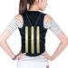 Back lollipop keeping correction neoprene vest orthopedic backrest backrest belt corset (color: black size: xl code) black XL code