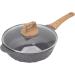 Verdant Touch Kitchen Cookware Frying Pan Stick Proof Dishwasher Safe Scalding Proof Handle Aluminum Alloy Skillet Pan for Induction Cooker Gas Stove 24cm / 9.4in - Buy Online on GoSupps.com