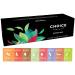 Choice Organics Sipping Box Tea Sampler, Variety Gift Box, 32 Total Tea Bags, 8 Flavors, Caffeinated and Caffeine-Free Teas, Sustainably Sourced Organic and Non-GMO Ingredients