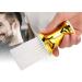 Portable Hairdresser's Dust Brush: Professional Hair and Neck Sweeping Tool for Salon and Home Use (Gold) - Buy Online on GoSupps.com