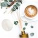 FRCOLOR Palm Stone Oval Gemstone | Natural Pocket Decor for Kids & Office Supplies | Chic Jade Mini Toy 7x5x5CM - Buy Online on GoSupps.com