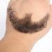 Fake Mustache Face Beard for Adults Realistic Makeup Costume Lace Man Beards Brown for Halloween Costumes - Buy Online on GoSupps.com