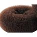 ClothoBeauty Extra Large Hair Bun Donut Maker (4.3 in.) for Thick & Long Hair - Brown - Buy Online on GoSupps.com