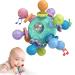 QXNDXQ Baby Teether Ball Dental Aid Baby Silicon Ball Bitering Baby Toys Sensorik Ball Rassel Montessori Toys Baby Soft Tights for Babies 0-12 months