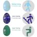 16 Species Yoni Jade Eggs - Natural Crystal Pelvic Floor Training & Massage for Women - Buy Online on GoSupps.com