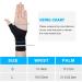 ACWOO Arthritis Gloves with Elastic Wrist Support and Thumb Brace - Gel Padded for Carpal Tunnel Relief and Joint Pain - Size Large - Buy Online on GoSupps.com
