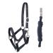 PFIFF 102931 Halter and Rope Set Plastic Halter Lead Rope Dark Blue Cob Cob Dark Blue