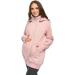 3-in-1 Maternity Jumper for Baby Carrier Kangaroo Jacket 4132 in Pink M by MijaCulture - Buy Online on GoSupps.com