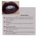Mynena Deep Plum Matte Lipstick - Long Lasting, Waterproof, Lightweight | Talc-Free, Mica-Free, Gluten-Free, Paraben-Free - Mia - Buy Online on GoSupps.com