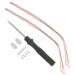 Baluue 1 pair of glasses accessories kit metallic sunglasses ironing ends for glasses replacement bars+for+glasses glasses temple repair repairs for glasses fix young crystal plate