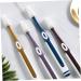 Doitool Nano Toothbrush Set - 8 Soft Bristle Travel Toothbrushes for Sensitive Teeth | Perfect Camping & Travel Accessories | TPU Case Included - Buy Online on GoSupps.com