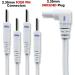 Tens Lead Wires Port Doubler 4 2mm Pin Connectors (2 Pack) - Discount Tens Brand - Safety 2.35mm Plug - Buy Online on GoSupps.com