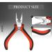 5-Inch Needle Nose Jewelry Pliers - Small Tool for Crafting Necklaces, Rings, and Supplies - Buy Online on GoSupps.com
