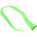 Bright Color Straight Hairpiece Clip for Hair Extension About 55cm Length High Temperature Synthetic Suitable Daily Use (Fluorescent Green) - Buy Online on GoSupps.com