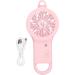 Spray Fan Beauty Humidifier And Atomizer Rechargeable Handheld Spray Fan Home Travel Portable Skin Moisturizing Misting Fan () - Buy Online on GoSupps.com